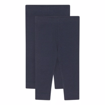 BIRKHOLM 2-Pak Leggings Navy Blå